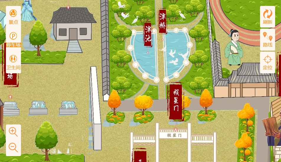 莫力达瓦手绘地图景区语音讲解导览系统：智慧景区建设的基石